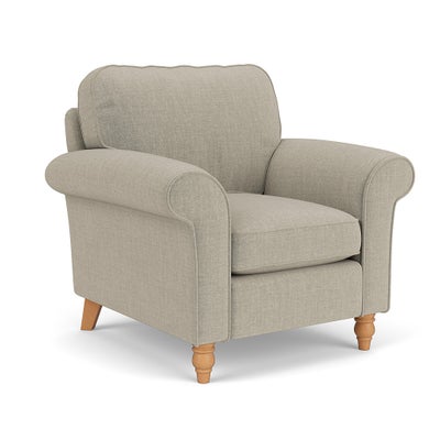 Armchair - Natural - Eco Chenille