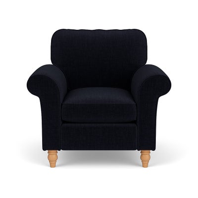 Armchair - Ink - Eco Chenille