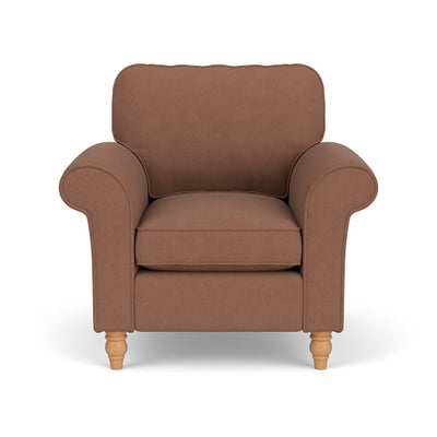 Armchair - Dusky Blush - House Linen Mix
