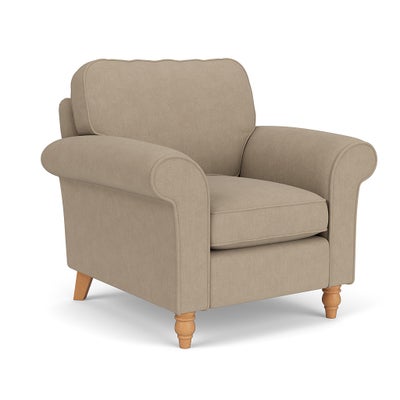 Armchair - Natural - House Linen Mix
