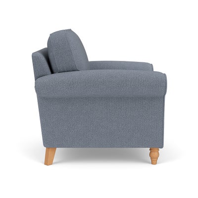 Armchair - Navy - Eco Herringbone