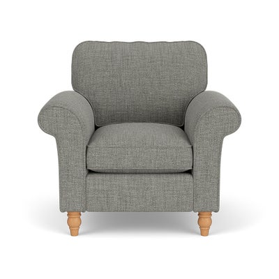 Armchair - Grey marl - Rustic Weave
