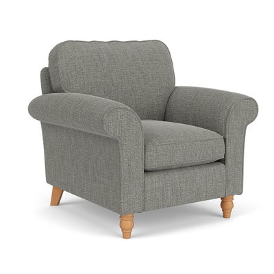 Armchair - Grey marl - Rustic Weave