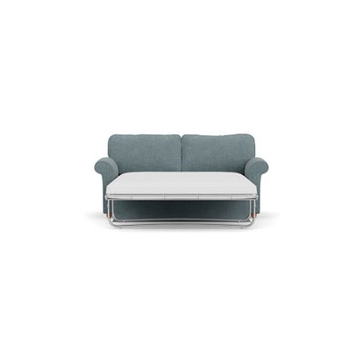 Sofa Bed 3 Seater - Teal marl - Rustic weave