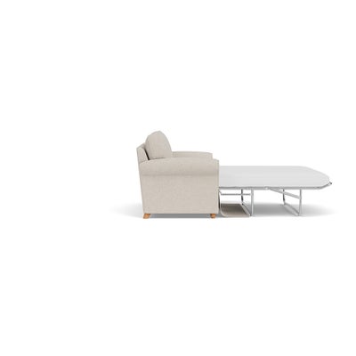 Sofa Bed 3 Seater - Natural - Aquaclean Oxford
