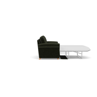 Sofa Bed 3 Seater - Moss - Eco Chenille