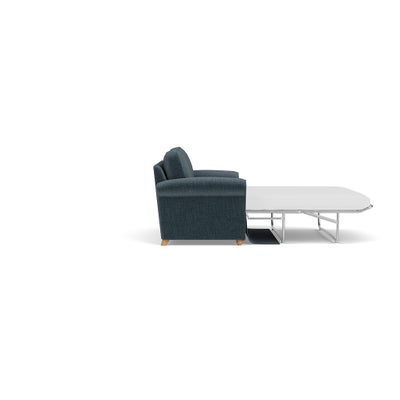 Sofa Bed 3 Seater - Teal - Eco Chenille