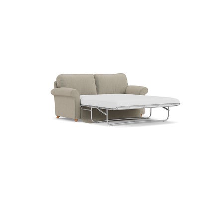 Sofa Bed 3 Seater - Natural - Eco Chenille