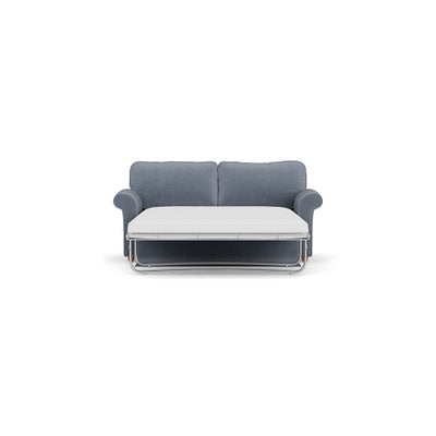 Sofa Bed 3 Seater - Navy - Eco Herringbone