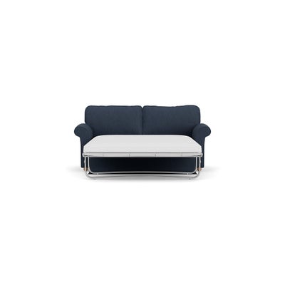 Sofa Bed 3 Seater - Indigo - Luxury Italian Linen