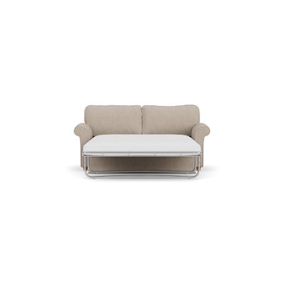 Sofa Bed 3 Seater - Natural - Luxury Italian Linen