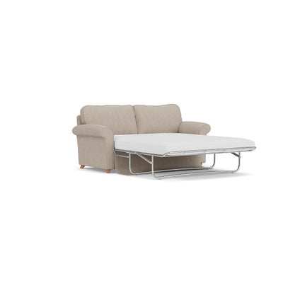 Sofa Bed 3 Seater - Natural - Luxury Italian Linen