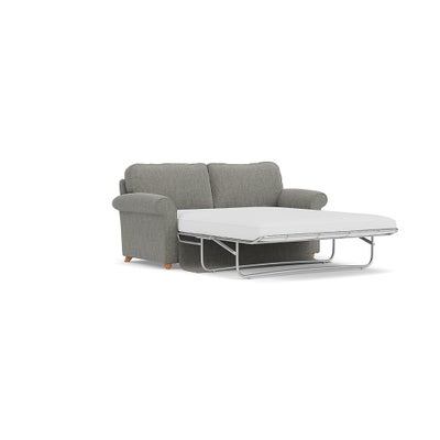 Sofa Bed 3 Seater - Grey marl - Rustic weave