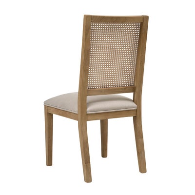 Set of 4 Rattan Back Chairs