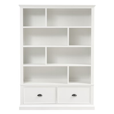 Large Bookcase with Drawers