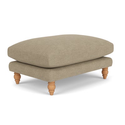 Foot Stool - Apple - Rustic Weave
