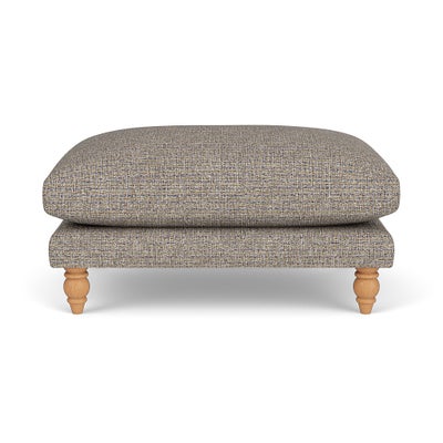 Foot Stool - Shoreline Mix - Textured Weave
