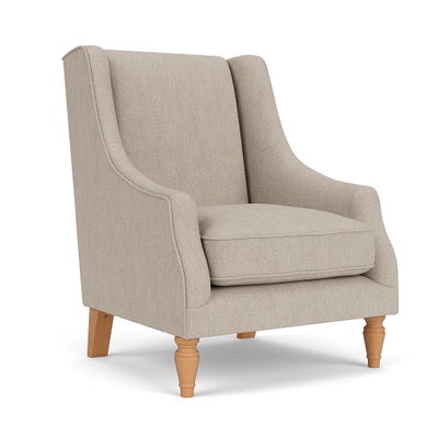 Armchair - Natural - Luxury Italian Linen