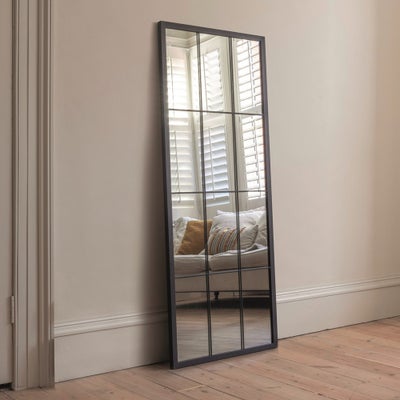 Foxcote Window Pane Mirror (61cmx147cm)
