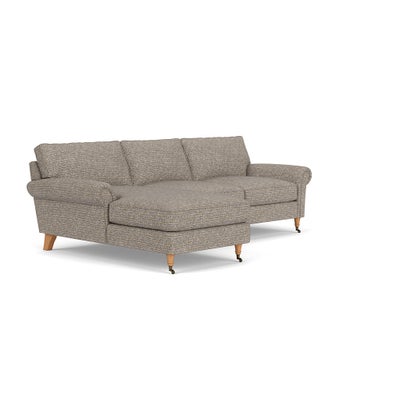 Chaise Large Left Hand - Shoreline Mix - Textured Weave
