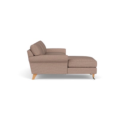 Chaise Large Left Hand - Autumn Mix - Textured Weave