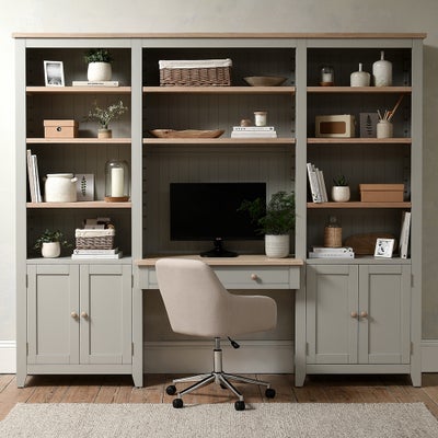 Library Cabinet and Workstation