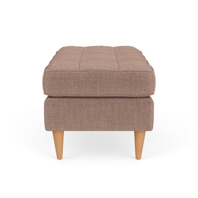 Foot Stool - Dusky Rose - Eco Chenille