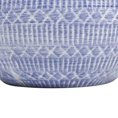 Butterow Textured Blue Vase