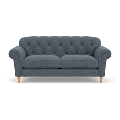Large 2 Seater Sofa - Indigo - Rustic Weave