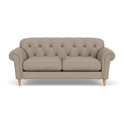 Large 2 Seater Sofa - Dove Grey - House Linen Mix