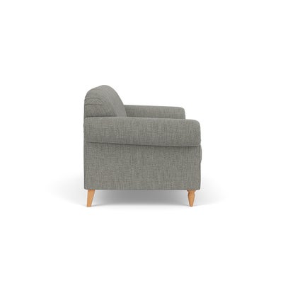 3 Seater Sofa - Grey Marl - Rustic Weave