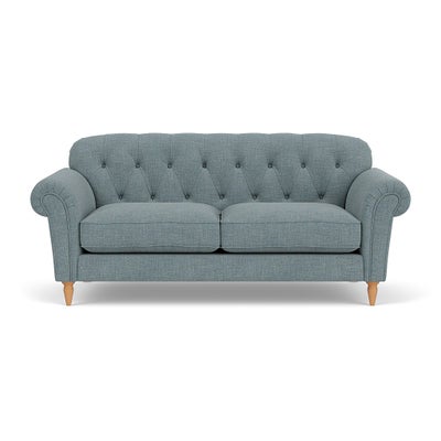 3 Seater Sofa - Teal Marl - Rustic Weave