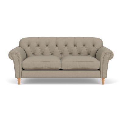 3 Seater Sofa - Dove Grey - House Linen Mix