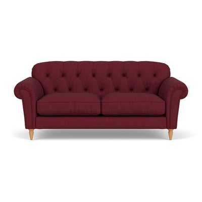 3 Seater Sofa - Rosehip - House Linen Mix