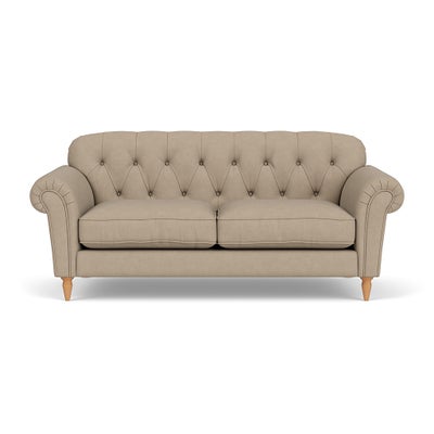 3 Seater Sofa - Natural - House Linen Mix