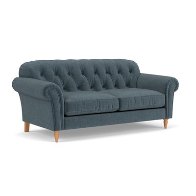 3 Seater Sofa - Teal - Eco Chenille