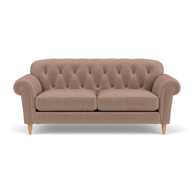 3 Seater Sofa - Dusky Rose - Eco Chenille