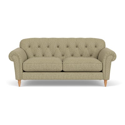 3 Seater Sofa - Apple - Herringbone Weave
