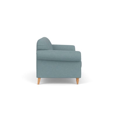 4 Seater Sofa - Sky Blue - House Linen Mix