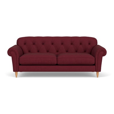 4 Seater Sofa - Rosehip - House Linen Mix