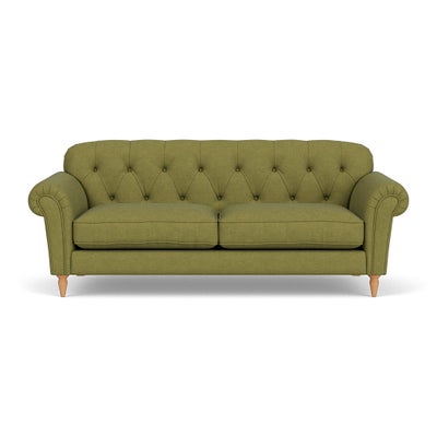 4 Seater Sofa - Apple - House Linen Mix