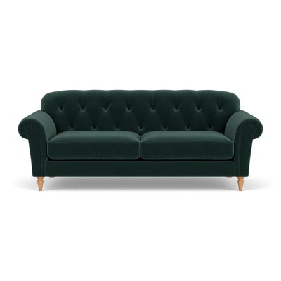 4 Seater Sofa - Lake - Matt Velvet