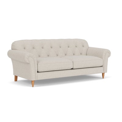 4 Seater Sofa - Natural - Aquaclean Oxford