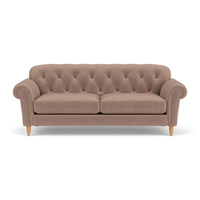 4 Seater Sofa - Dusky Rose - Eco Chenille