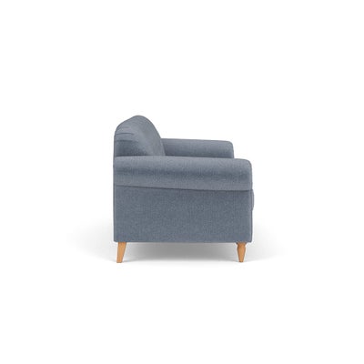 4 Seater Sofa - Navy - Eco Herringbone