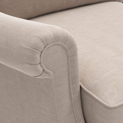 Large 2 Seater - Natural - Eco Chenille
