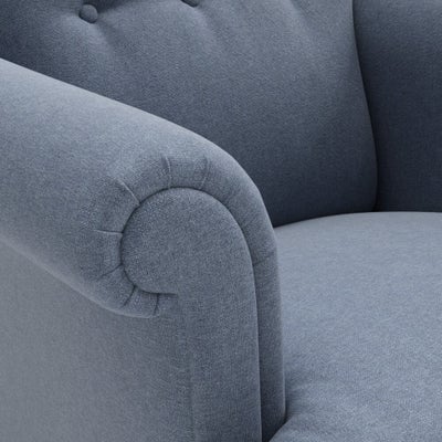 Armchair - Indigo - House Linen Mix