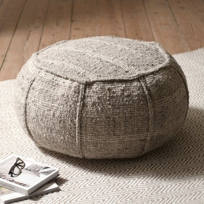 Pebblegrain Pouffe