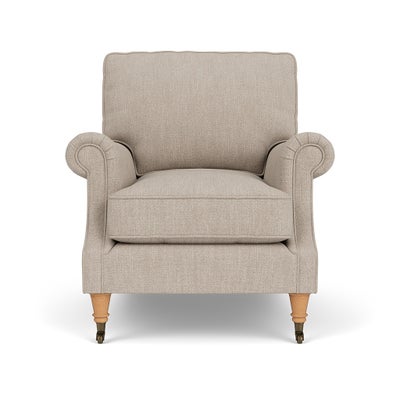 Armchair - Natural - Luxury Italian Linen