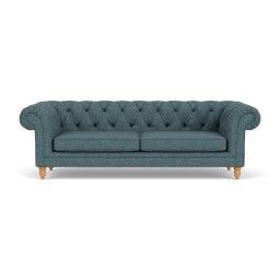Harris Chesterfield 3 Seater Sofa L 246cm